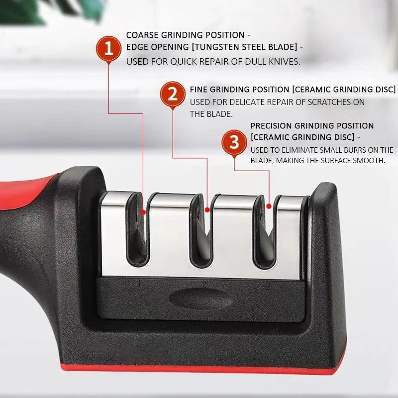 Knife Sharpener Household Multi-Functional
